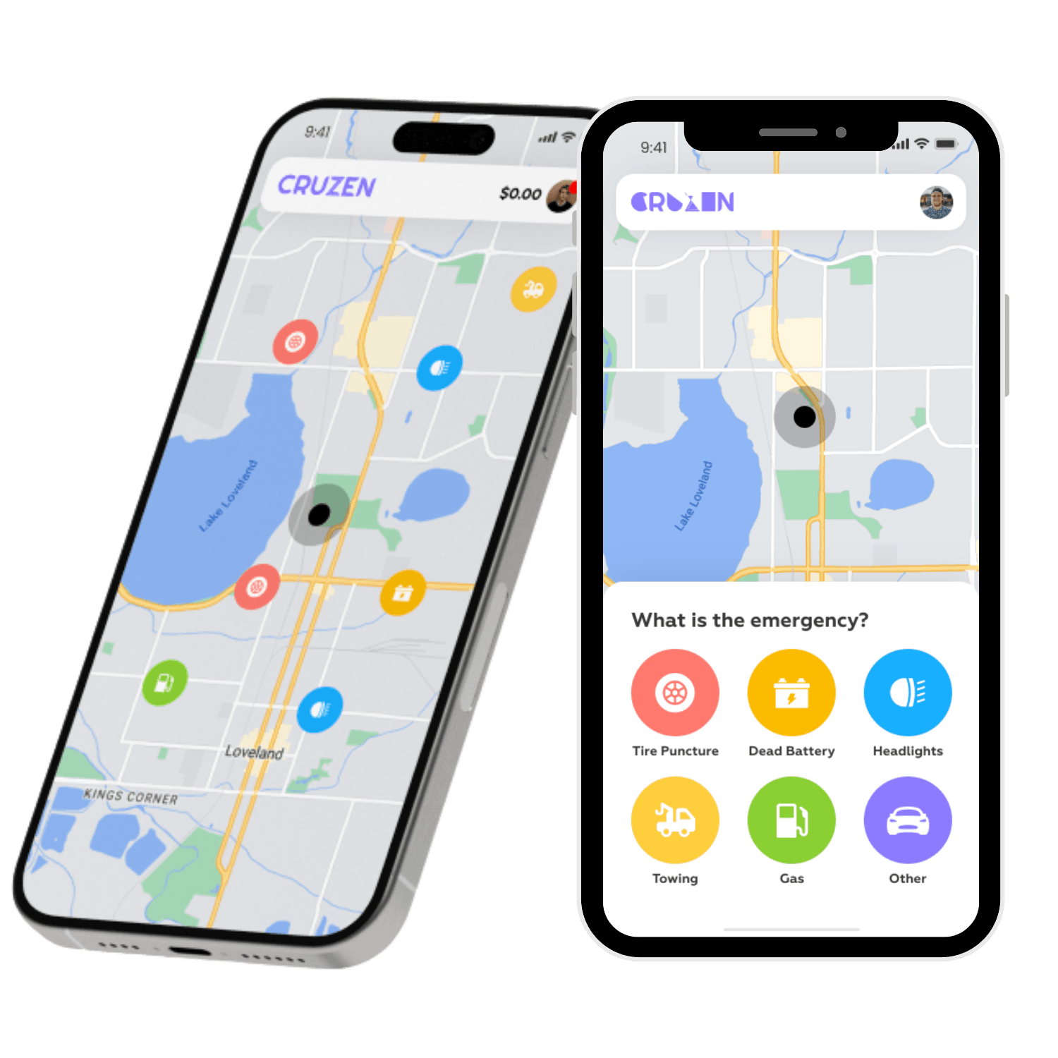 CruZen App on mobile devices